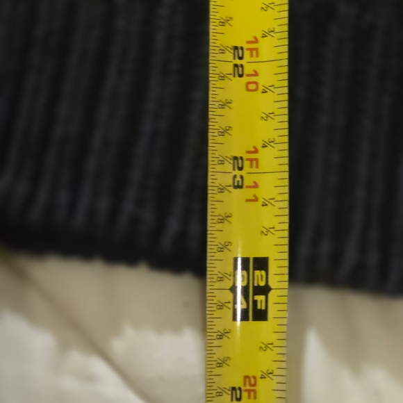 Vintage 90s New River Co Cable Knit V-Neck Sweater 100% Cotton Preppy Size M - Picture 6 of 7